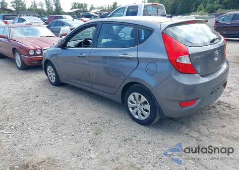 2015 Hyundai Accent Gs z USA, uszkodzony, nr VIN KMHCT5AE3FU231810